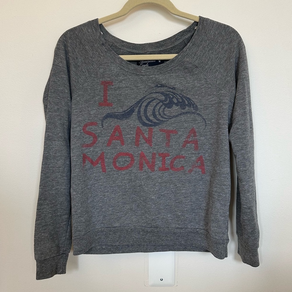 American Eagle Outfitters Vintage Wash Pullover Sweater, size M